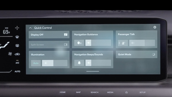 Quick Control Menus, Haptic Buttons & New Features